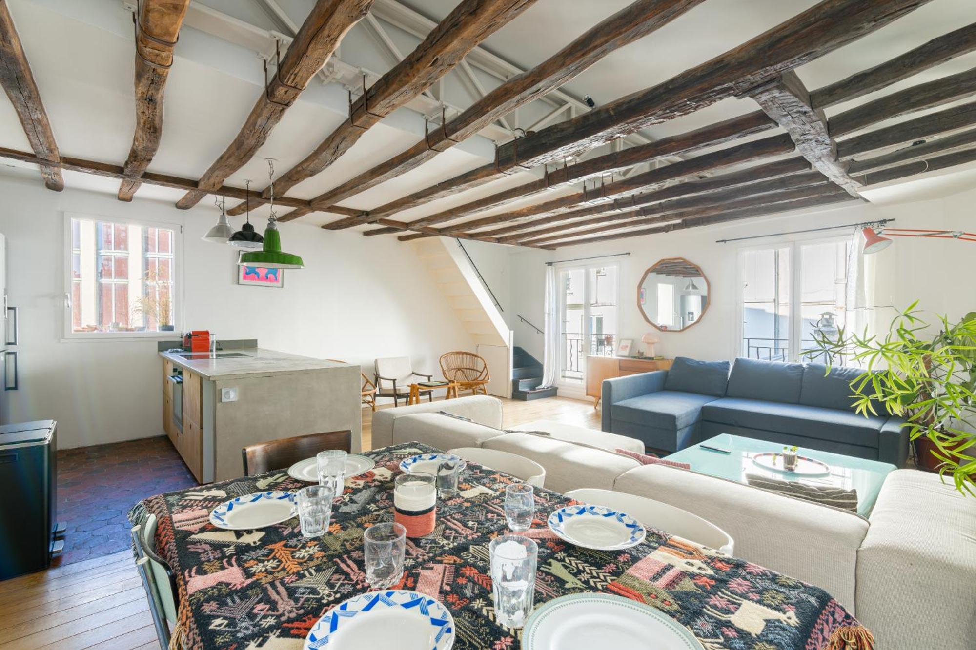 Luxurious 2 Bedroom Canal Saint Martin Saint Lazare 巴黎 外观 照片