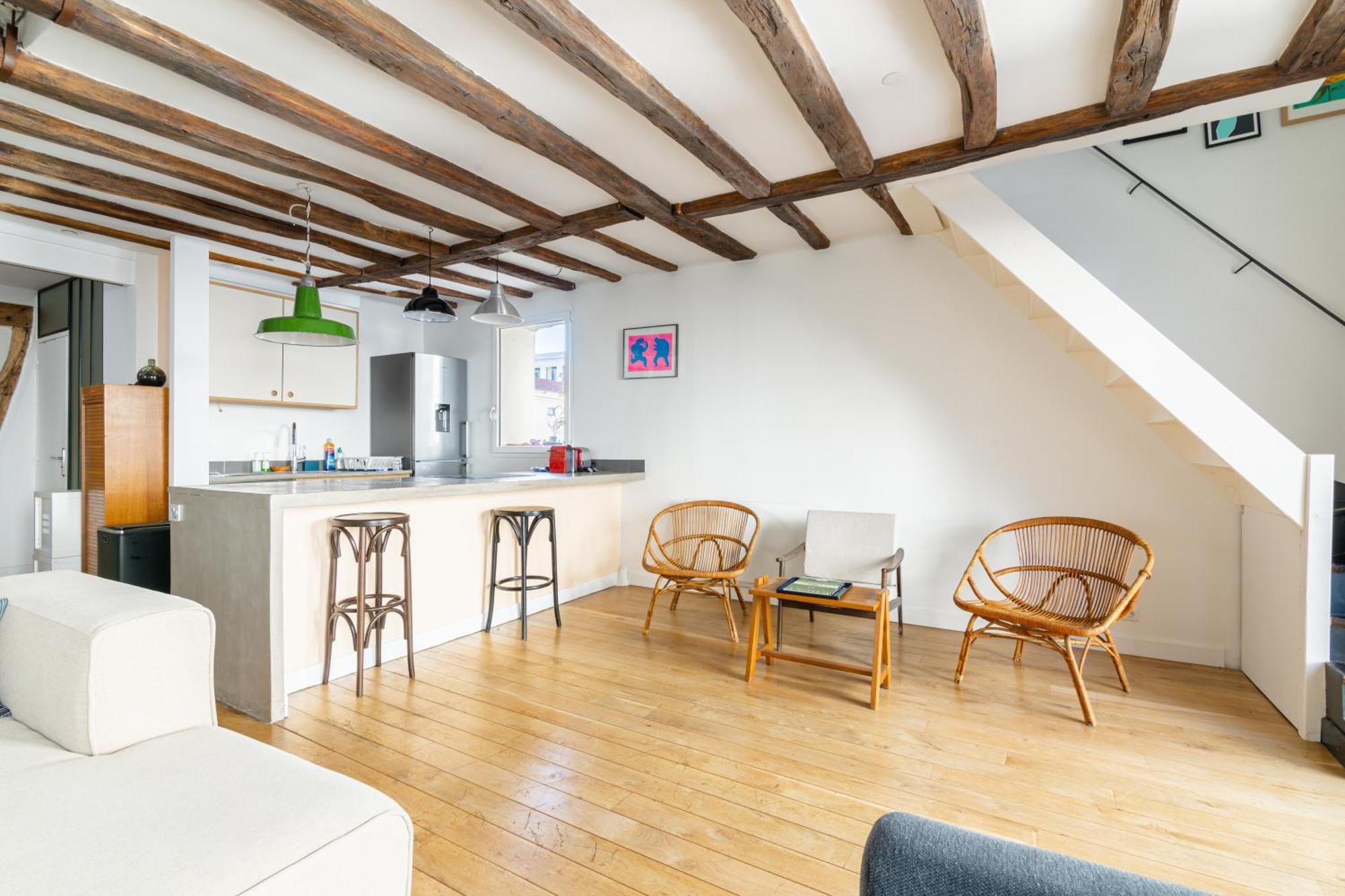 Luxurious 2 Bedroom Canal Saint Martin Saint Lazare 巴黎 外观 照片