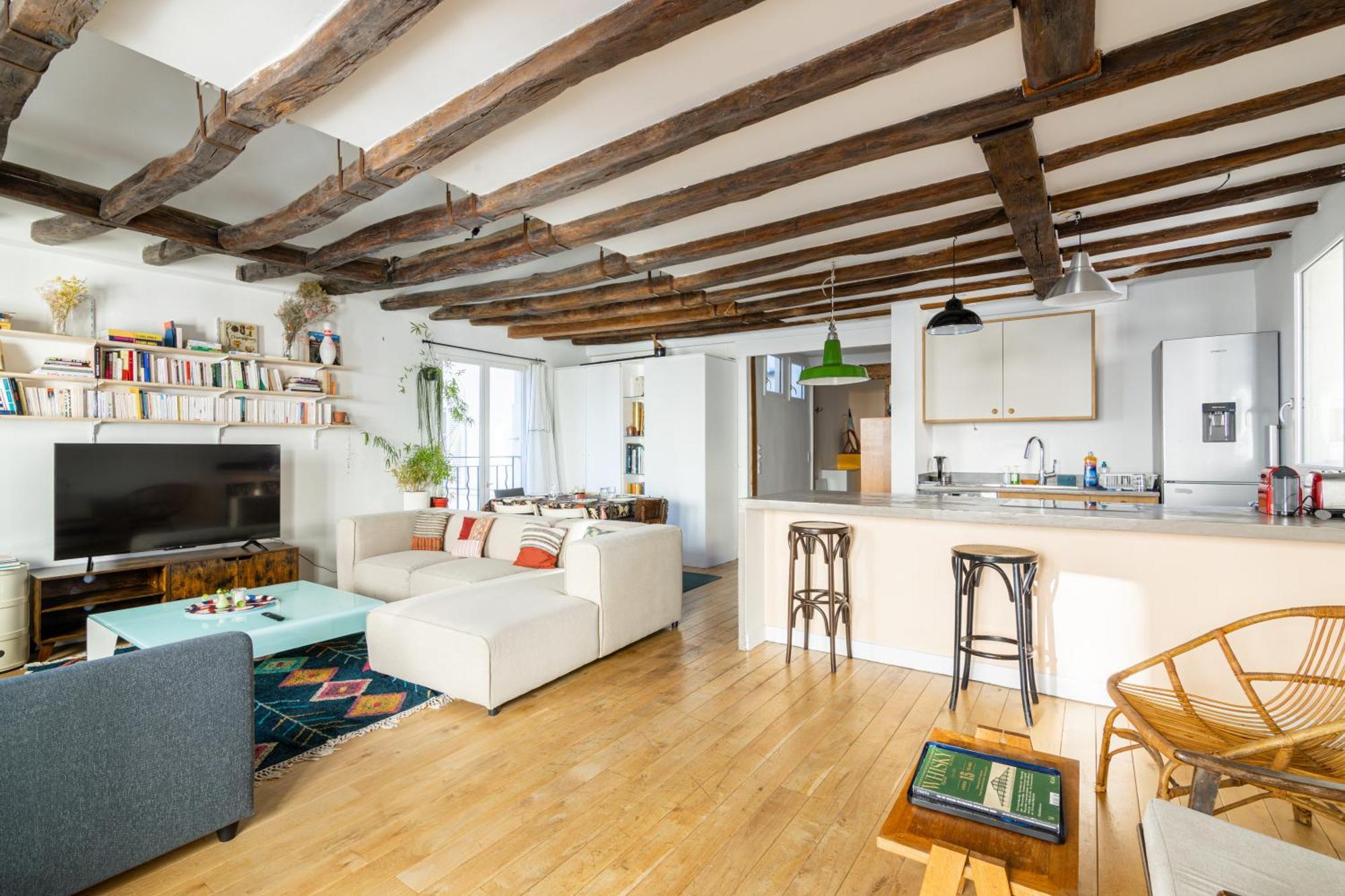 Luxurious 2 Bedroom Canal Saint Martin Saint Lazare 巴黎 外观 照片