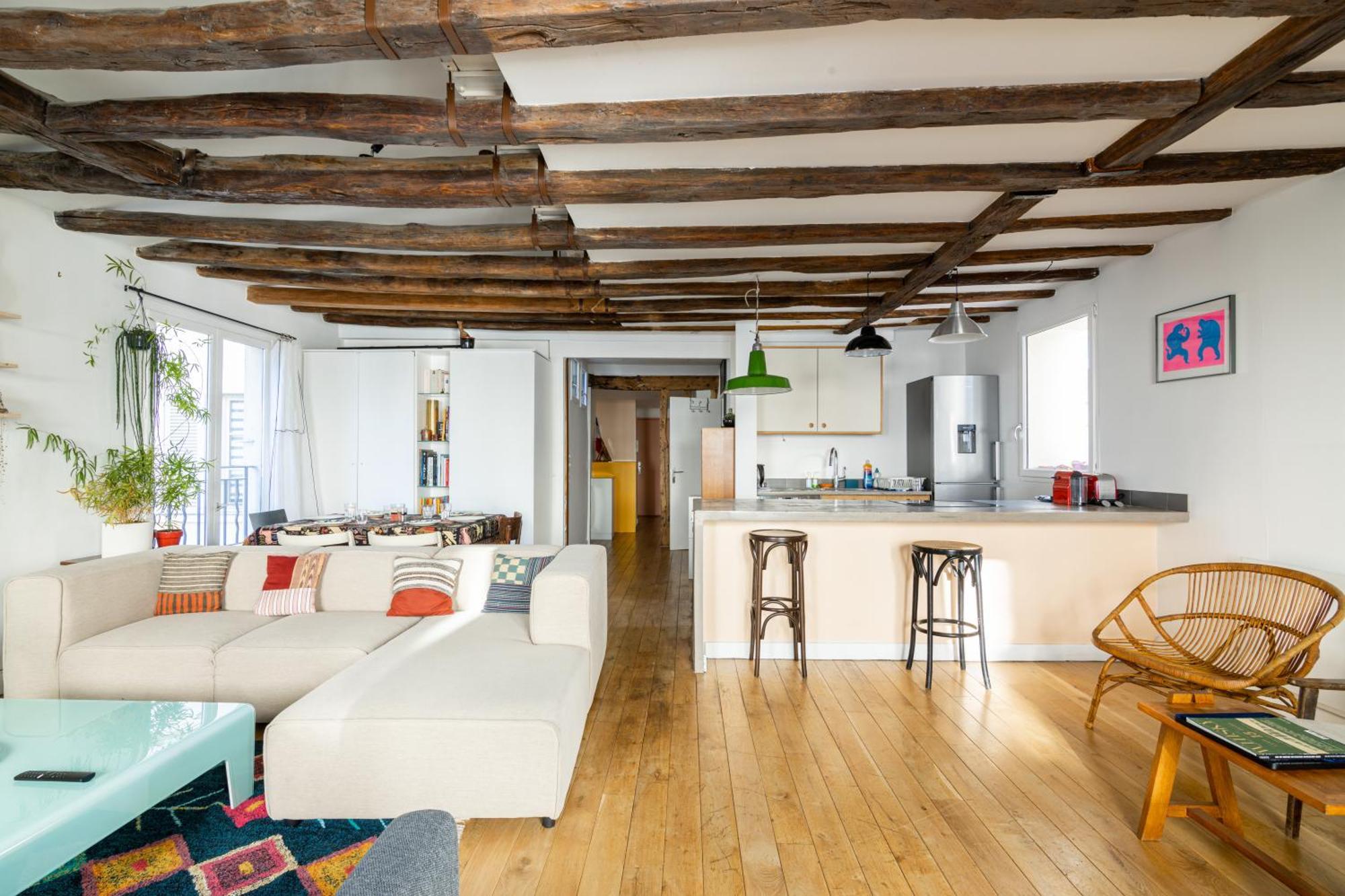 Luxurious 2 Bedroom Canal Saint Martin Saint Lazare 巴黎 外观 照片